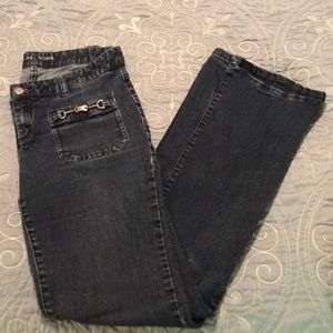 Michael Kors Dark Wash Mid-Rise Jeans Size 8